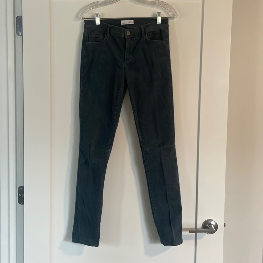 Blue Corduroy Pants from The Loft